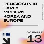Seminario “Religiosity in Early Modern Joseon and Europe”