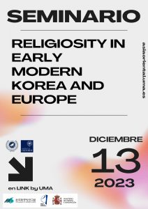 Seminario “Religiosity in Early Modern Joseon and Europe”